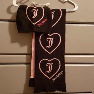 Juicy Couture beanie & scarf